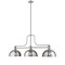 Z-Lite Melange 3 Light Chandelier, Brushed Nickel & Brushed Nckel 725-3BN-D12BN - alternate 5